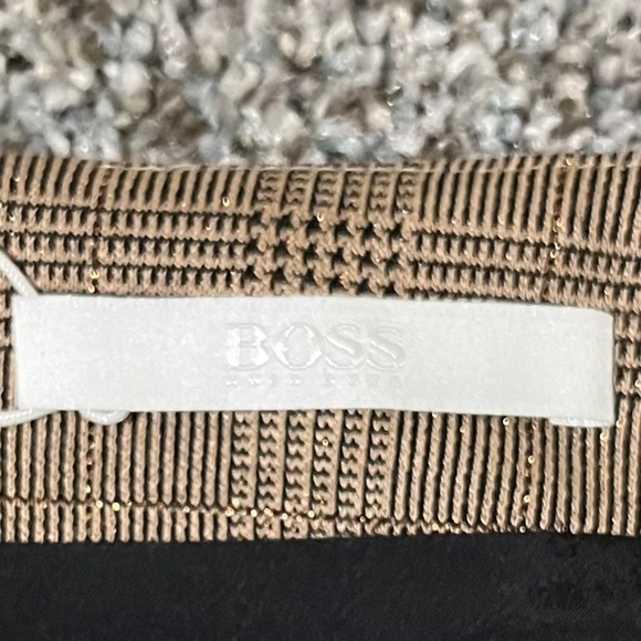 BOSS jacquard skirt woven with glittering threads; New with tags - Picture 15 of 16